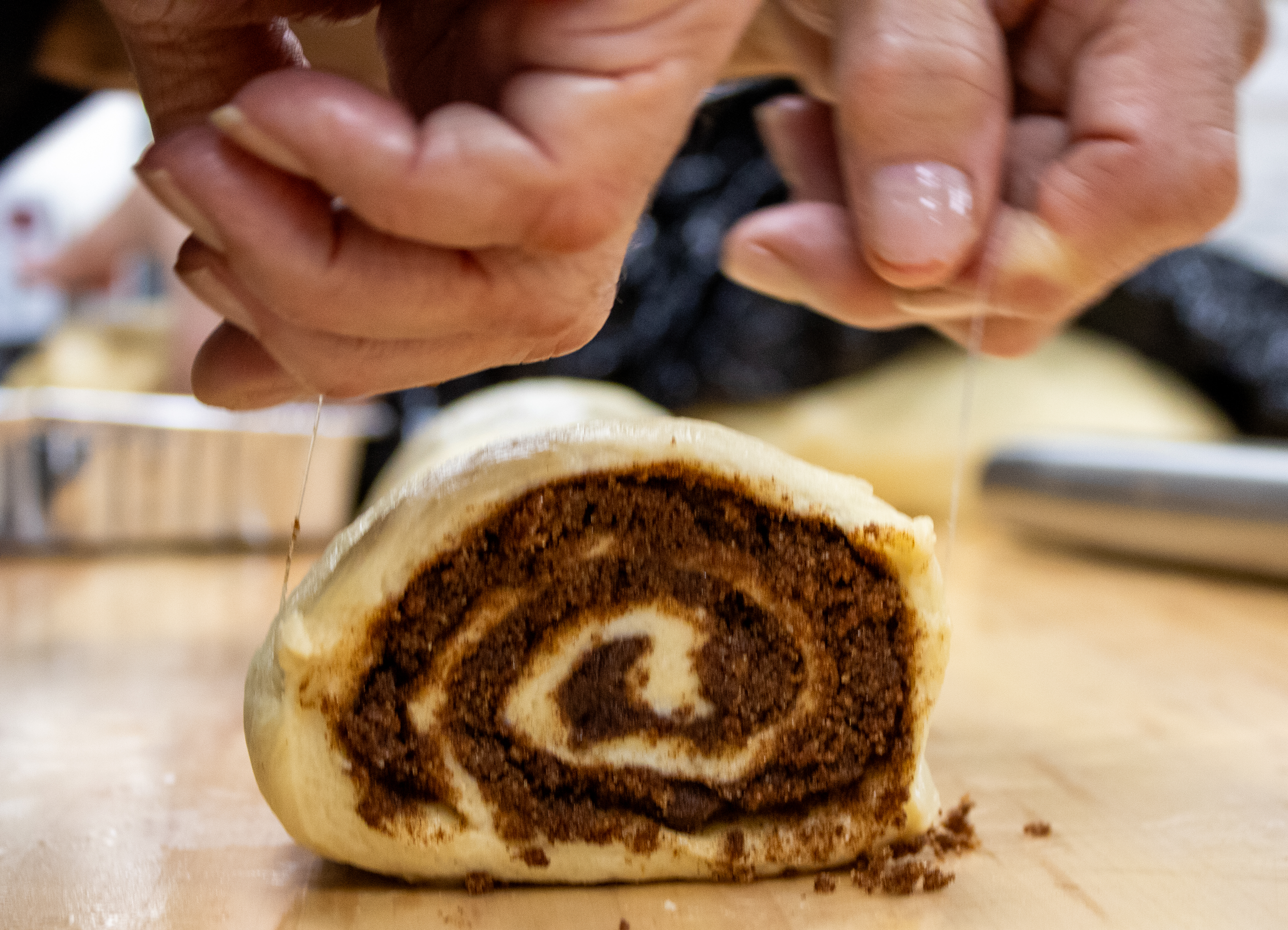 Fresh baked blueberry muffin